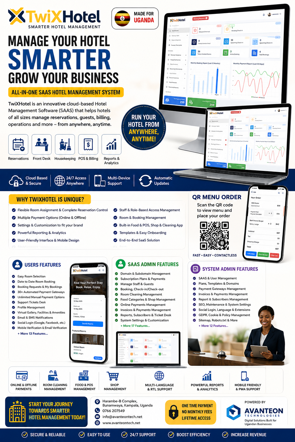 🏨 Introducing TwiXHotel – Smar🏨 Introducing TwiXHotel – Smart Hotel Management System 🇺🇬t Hotel Management System 🇺🇬